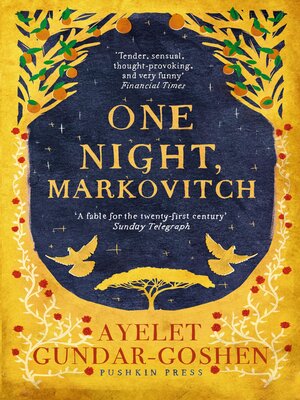 cover image of One Night, Markovitch
